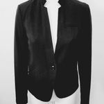 American Eagle black notch collar blazer size xs Photo 0