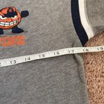 PINK - Victoria's Secret VS Pink x 5th & Ocean Syracuse Orange Football Tee (Sz XS) Heathered Gray Sequin Photo 6