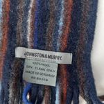 Johnston & Murphy  Thick Wool Striped Scarf Germany 11x43 Photo 2