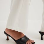 NA-KD Leather Stiletto Mules NWT Photo 0