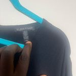 Eileen Fisher Elieen Fisher Black VISCOSE JERSEY WIDE-LEG JUMPSUIT Size L Photo 3