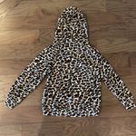 Lou & grey  Animal Print Hooded Sweatshirt - Size XS Photo 1