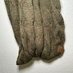 CC Cable Knit Speckled Infinity Scarf Green preppy Women's Fashion Accessories Photo 1