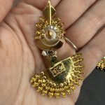 Beautiful Indian Pakistani Earrings/Wedding Peacock New Design Earrings Gold Photo 3