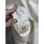 Kika Vargas NWT Mabel Cutout Stretch Cotton Midi White Dress Women's Size Small Photo 7