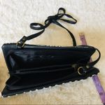 Forever 21 NWOT Boho Festival Crossbody Bag Black/Off White Photo 5