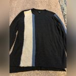 Vera Wang Simply Vera  Striped Long Sleeve Sweater Photo 4