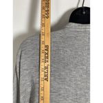 Bobeau  Gray Sweatshirt Long Cardigan Photo 3