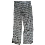 Ralph Lauren Lauren  Size M Black Blue Plaid Long Sleeve Pajama Top & Bottom Set Photo 6