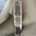 SKIMS Faux Leather Bodysuit Tan Snap Closure Long Sleeve Plus 2X Stretch NWT Photo 8