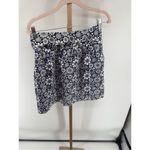 Brooks Brothers Navy Floral Summer Skirt Women’s Size 4P 98% Cotton Photo 3