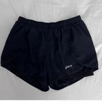 ASICS Black Workout Running Athletic Shorts Photo 2