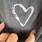 Frank & Eileen Easy Side Slit Tank Dress Dark Grey Size Small Classic Travel‎ Gray Photo 2