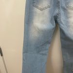 Hayden Distressed Denim Joggers Photo 7