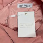 Mac Duggal  Embellished One Shoulder Asymmetrical Gown Rose Size 10 Photo 10