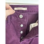 Levi's Levi’s Wedgie Straight Purple Corduroy Pants Size 27 White Tab Button Fly Photo 2