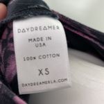 Daydreamer  Black and Rainbow Tie-Dye Tee Photo 6