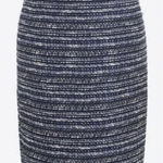 EUC Jcrew TWEED PENCIL SKIRT Item G1706 Preppy Carrier Wool Sz 8 $78 Photo 0