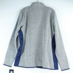 Fanatics Gray & Blue Patriots Long Sleeve Zip Up Sweater Womens Size XXL - NEW Photo 1