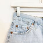 Levi's Levi’s 501 Button Fly Denim High Rise Cut Off Blue Jean Shorts Casual Western 25 Photo 3