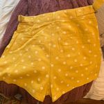 She & Sky  Yellow Polka Dot Shorts Photo 1