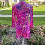 Lilly Pulitzer  Karlie Hot pink Long Sleeve  Romper Photo 4