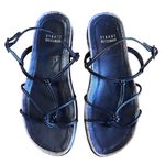 Stuart Weitzman Stewart Weitzman Black Gladiator Leather Sandals Size 5 M Quiet‎ Luxury Strappy Photo 0