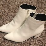 White Booties Size 8 Photo 0