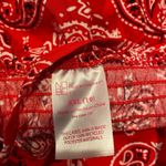 #139 NO BOUNDARIES Bandana Tank Top Red Size 2X Photo 8
