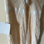 Lulus Zenith Cream Floral Lace Wedding Gown Maxi Dress Size S Small new Photo 7