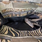 Jade Cloth Animal Print Tote Bag w/Inside Coin Purse Tan Photo 7