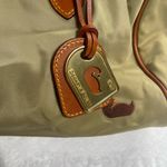Dooney & Bourke VINTAGE Y2K  NYLON AND LEATHER BOSTON SATCHEL BAG Photo 9