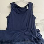 Nina Leonard  Ladies Navy Blue Dress Photo 1