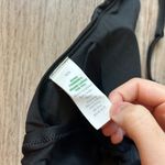 Aerie Plunge Longline Triangle Bikini Top in Black Size M NWT Photo 5