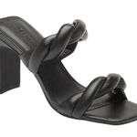 Open Edit Remmy twist black heeled sandals women Size 5M Photo 0