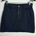 Brandy Melville Brandy‎ Melville Black Denim Skirt Photo 0