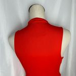 Naked Wardrobe  orange Sleeveless Women's crop Top NWT medium Photo 3