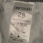 Driftwood NWOT‎  Womens Patchwork Cutoff Shorts 28 Photo 3
