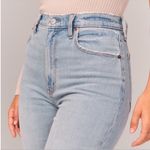 Abercrombie & Fitch Abercrombie Ultra High Rise Ankle Straight Jean Photo 2