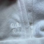 Sweaty Betty  Cream Funnel Neck Long Sleeve Sweatshirt Size M Comfy Fall Cabin Photo 2