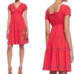 Johnny Was  red embroidered dress size Xs Photo 1