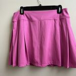 Tommy Bahama Skort Skirt Solid Pink Golf Tennis Pickleball UPF 50 Size L Photo 0