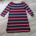 Gap 3/4 Sleeve Striped T-Shirt Shift Dress Photo 13