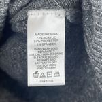 1. State  Sweater Womens Medium Gray Puff Sleeve Minimalist Chic Preppy Capsule Photo 5