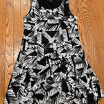 Style & Co . Black and White Patterned Dress Photo 0