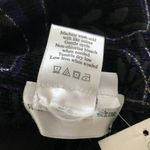 Coldwater Creek  Jacket Embroidered Reversible Geometric Boxy Purple Black PS Photo 6