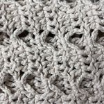 Cyrus Open Knit Sheer Crochet Blouse Women’s Beige Cottagecore Coquette Top M Photo 7