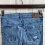 American Eagle Jeans Hi Rise Jegging Light Wash Distressed 6 Long Women’s Photo 4
