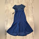 JS Collections  Navy Lace Maxi Dress Photo 3