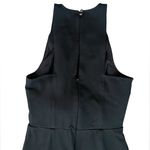 Anthropologie Maeve Women’s White Bow Waist High Neck Black Bodycon Midi Dress S Photo 7